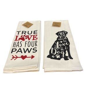 Dog-Themed Kitchen Towels